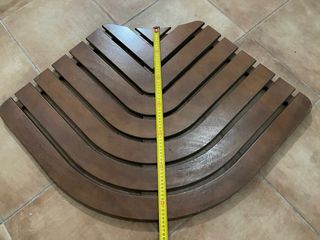 Tarima de Teka para plato de ducha