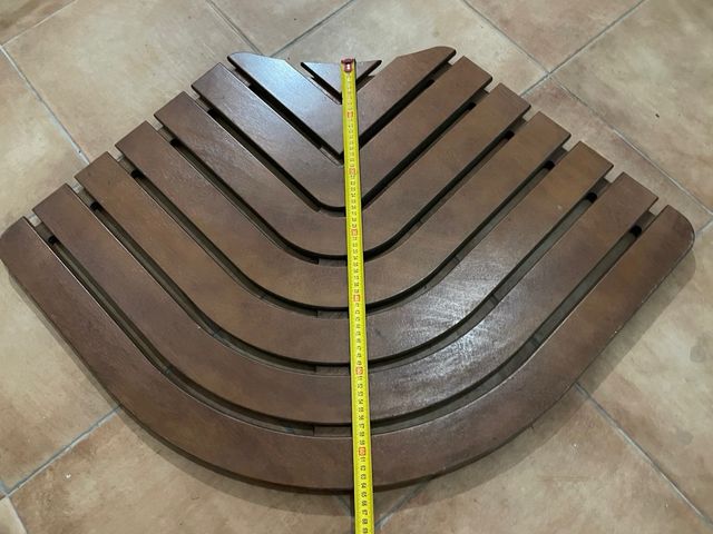 Tarima de Teka para plato de ducha