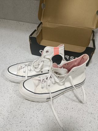 Converse  chuck Taylor plataforma.impecables