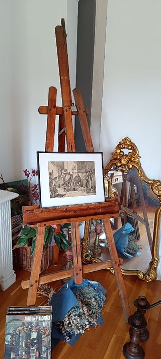 Cuadro lámina antigua