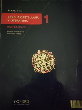 Libro lengua Oxford 1 bachillerato