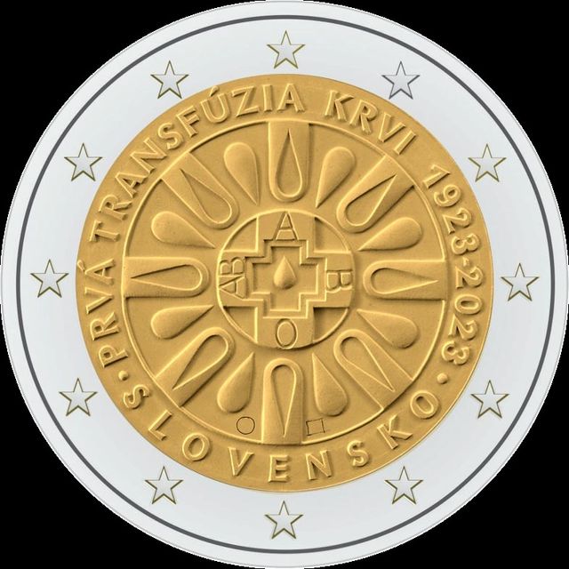 Moneda 2€ Eslovaquia 2023 "Transf. Sangre"----SC
