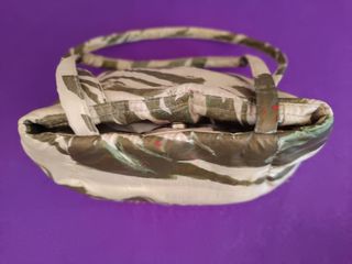 Espectacular Bolsito Verde y Dorado