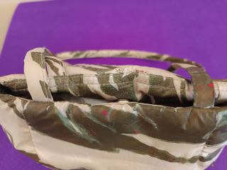 Espectacular Bolsito Verde y Dorado