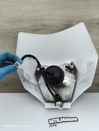 ✅ Careta KTM Halogena 2014-2016 Blanco homologada