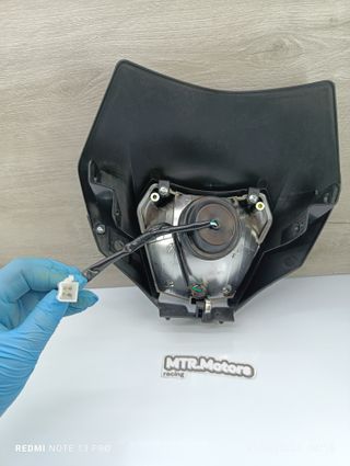 ✅ Careta KTM Halogena 2014-2016 Negra homologada