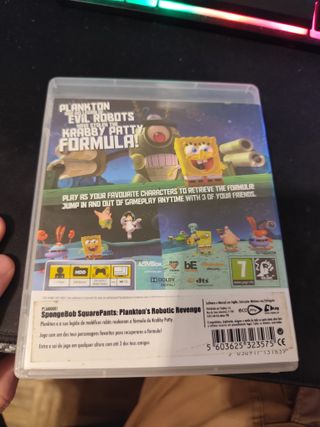 Spongebob Plankton´s Revenge PS3