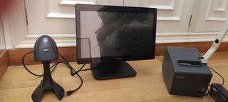 TPV y 3 impresoras y cajón  y lector código