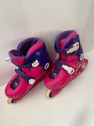 Patines infantiles con kit de protecciones