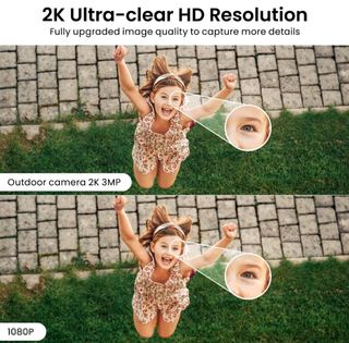 Telecamera WiFi esterno/interno 2K