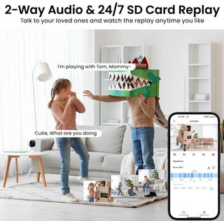 Telecamera WiFi esterno/interno 2K