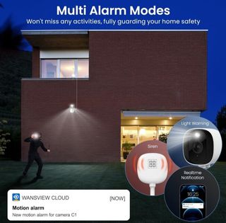 Telecamera WiFi esterno/interno 2K
