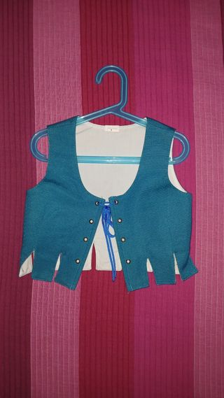 Chaleco regional baturra niña