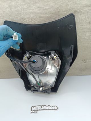 ✅ Careta KTM Halogena 2017-2020 Negro homologada