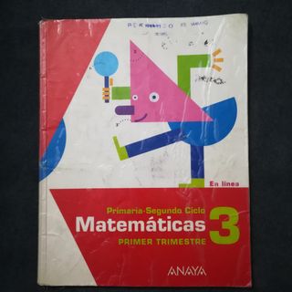 Matemáticas 3° Primaria 