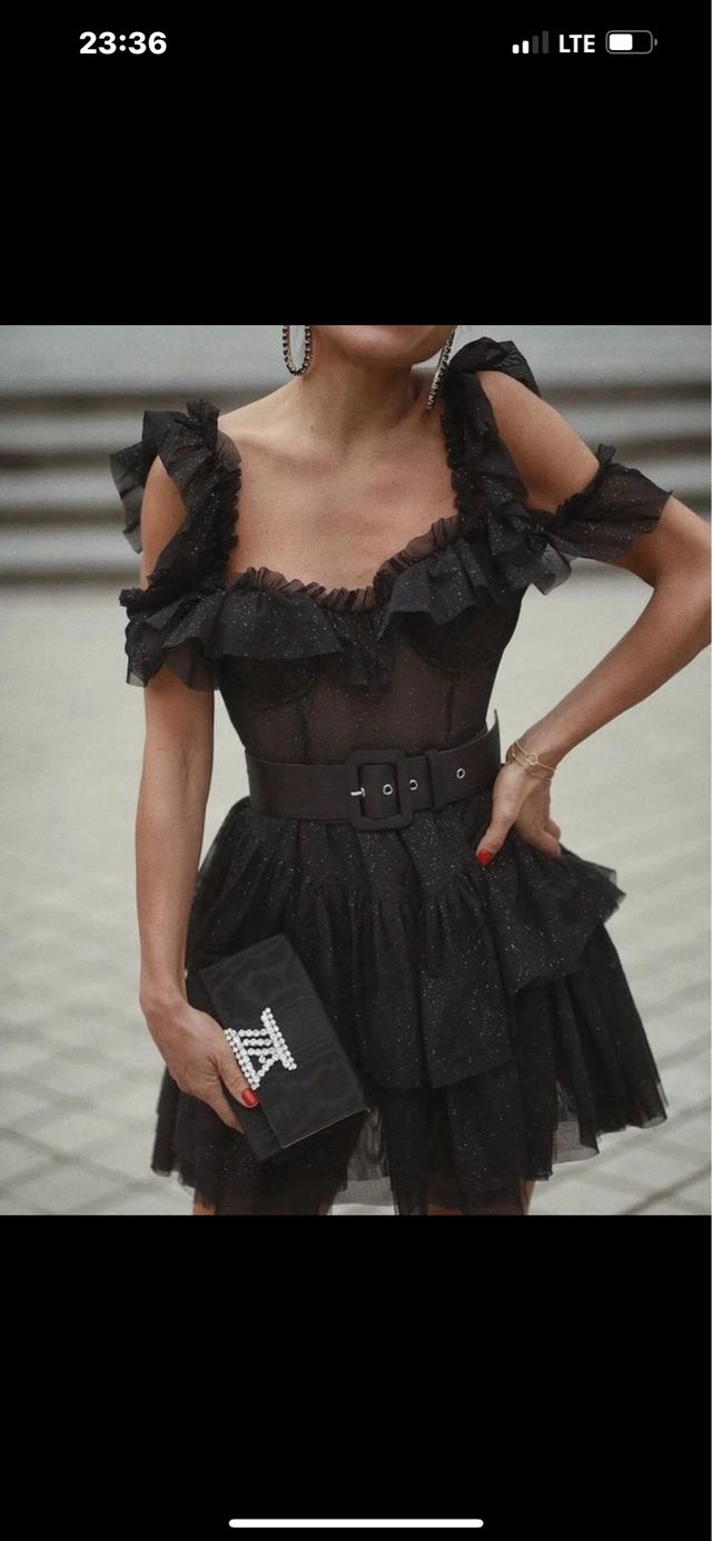 Vestido negro Guts&love xs