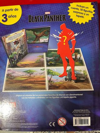 Libro de aventura blackpanther