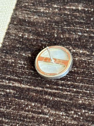 Pendientes plata nácar TOUS