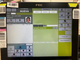 TPV táctil y accesorios comercio