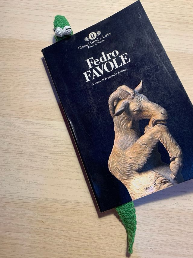 Segnalibro a forma di serpente