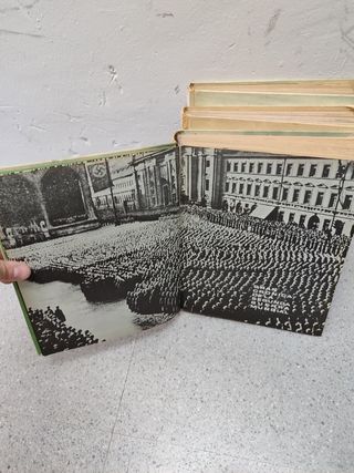 3 Tomos antigua enciclopedia 2 guerra mundial 1965