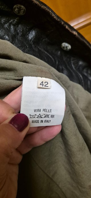 Giacca vera pelle donna Made in Italy