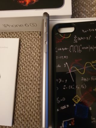 Iphone 6S +caja+funda