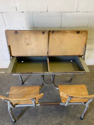 ✅escritorio original vintage  para niño