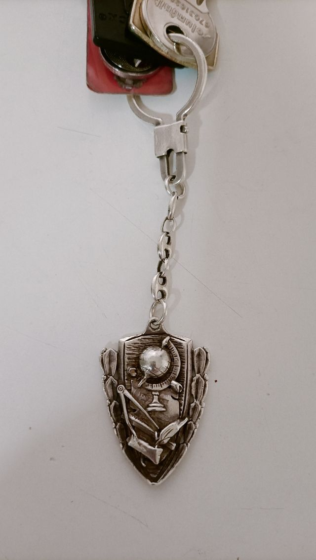 Llavero plata de ley