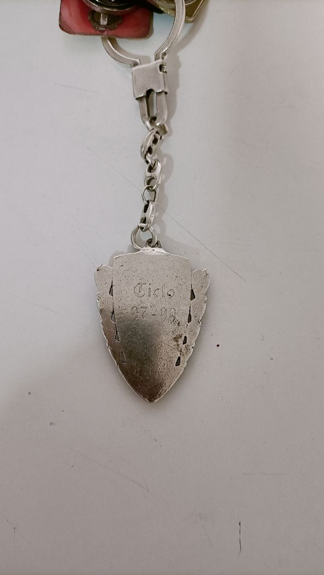 Llavero plata de ley