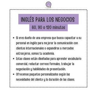 Academia de inglés