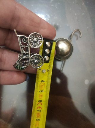Argento massiccio casa bacheca lata muyer ombr