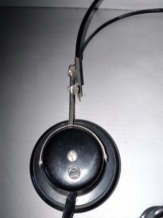 Auriculares de baquelita antiguos