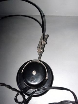 Auriculares de baquelita antiguos