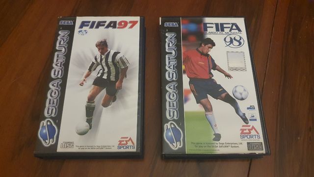 ⚽️ FIFA 97 + FIFA 98 Sega Saturn🕹