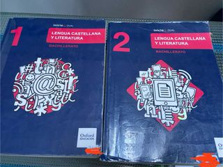 Lengua castellana y literatura de bachillerato