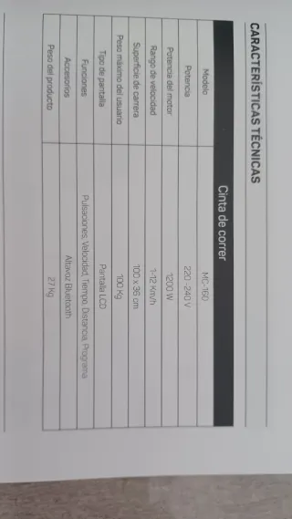 Cinta correr Fitfiu MC- 160