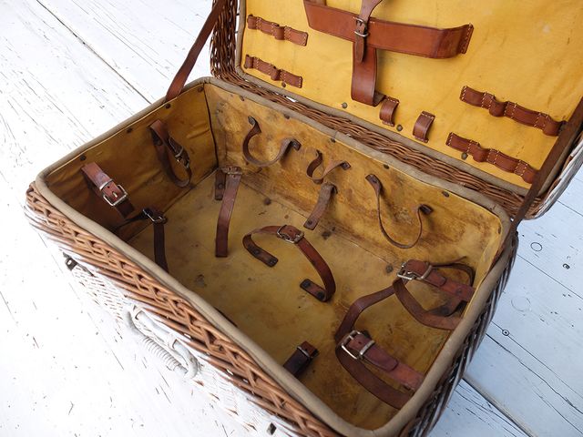 Cesta picnic vintage