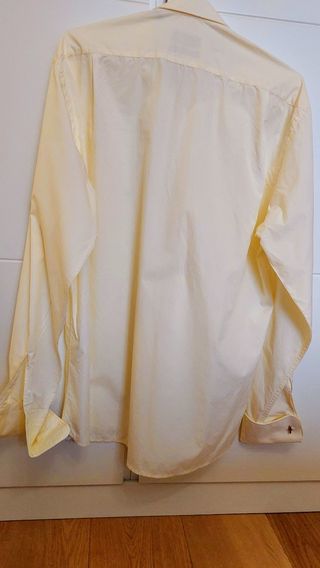 Camisa Máximo Dutti chaque puño francés