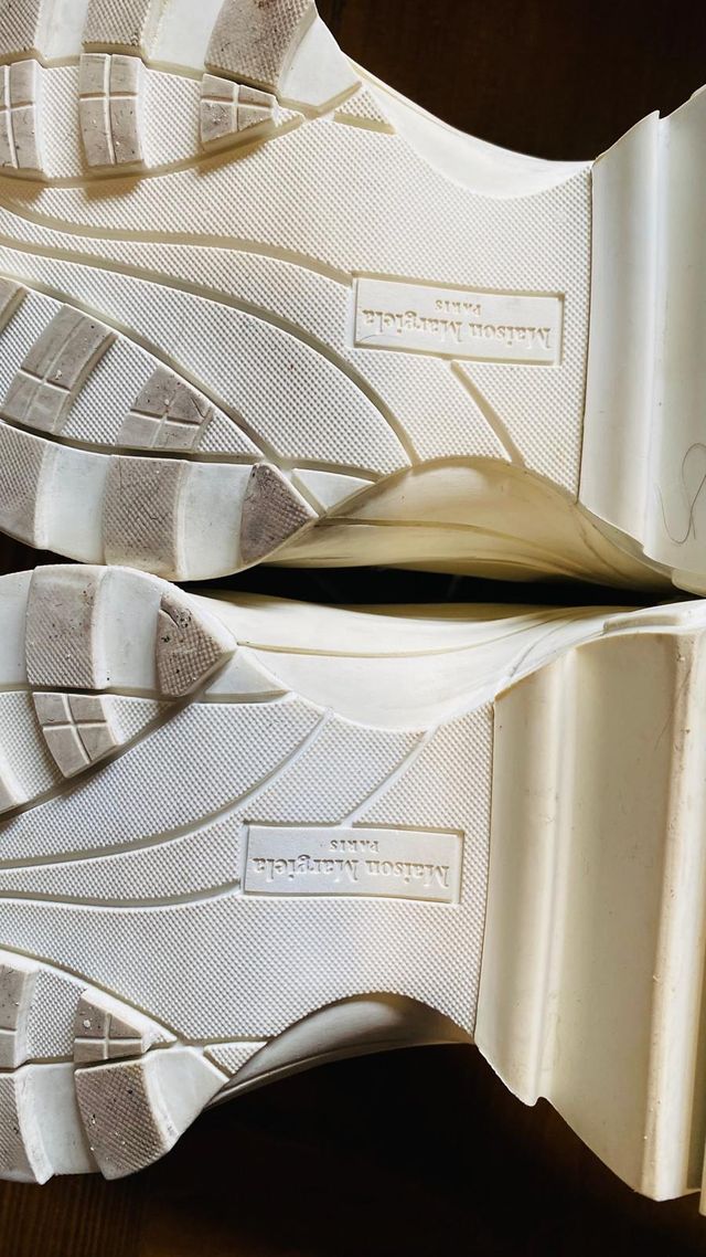 Maison Margiela Holographic Chunky Sneakers FW2018