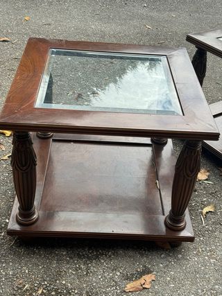 Tavolini bassi classici in legno