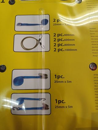 Estuche de pulpos y eslingas