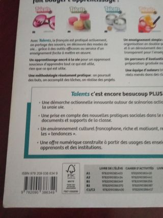 Talentos methode français B1