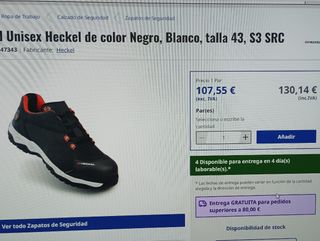 Zapatos de seguridad Heckel alta gama