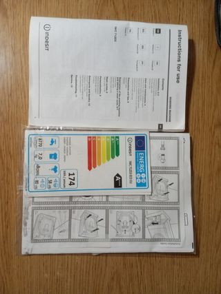 Piezas sueltas de Lavadora Indesit IWC 71253