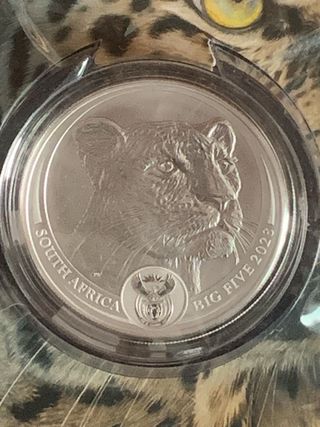 Moneda 1 oz LEOPARDO BIG FIVE II