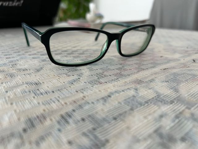 Occhiali da vista, donna verde