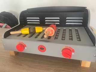 barbacoa juego de madera