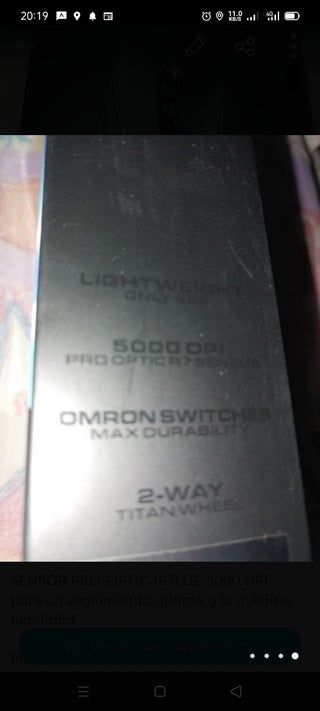 ¡¡NUEVO!! Ratón KONE Pure ELITE GRADE ROCCAT 10Y