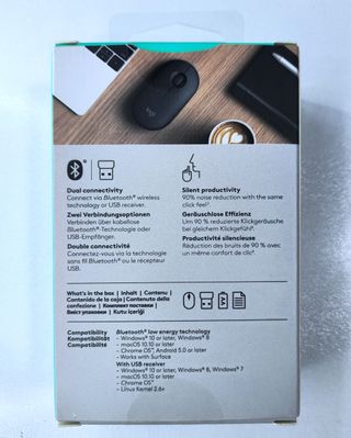 Ratón Logitech Pebble M350